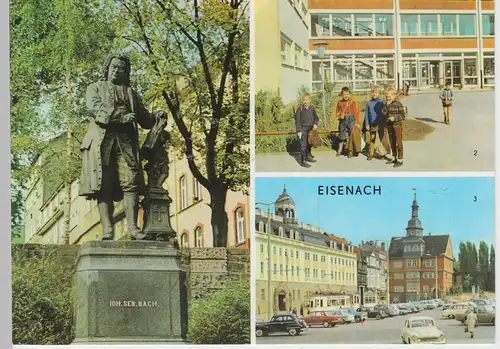 (102274) AK Eisenach, Mehrbildkarte 1975