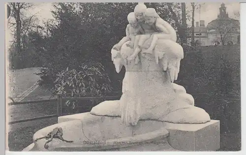 (91294) AK Düsseldorf, Märchenbrunnen im Hofgarten 1906