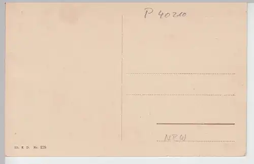 (91291) AK Düsseldorf, Mooren-Denkmal, vor 1945