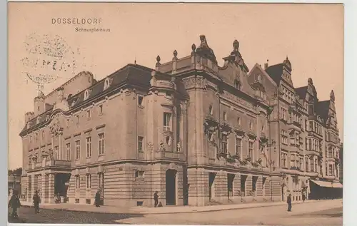 (78537) AK Düsseldorf, Schauspielhaus 1911