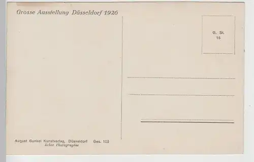 (74793) Foto AK Düsseldorf, Rheinhalle mit heruntergelassener Kuppel 1926