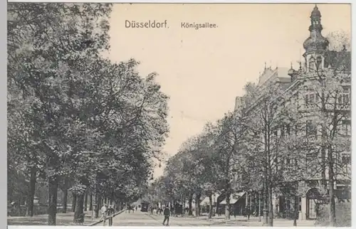 (7416) AK Düsseldorf, Königsallee 1911