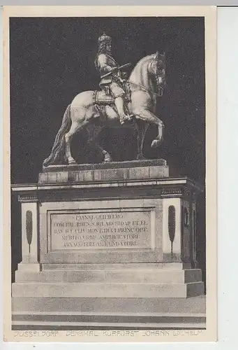 (39354) AK Düsseldorf, Denkmal Kurfürst Johann Wilhelm 1910/20er