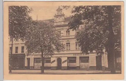 (114864) AK Düsseldorf, Hotel Zweibrücker Hof 1921