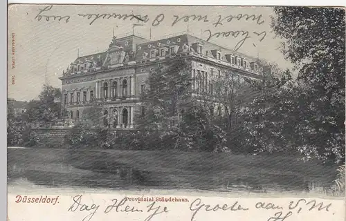 (109643) AK Düsseldorf, Provinzial Ständehaus 1904