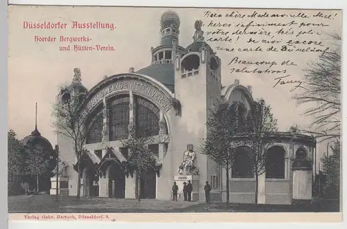 (108297) AK Düsseldorf, Ausstellung, Hörder Bergwerks- und Hütten Verein 1902