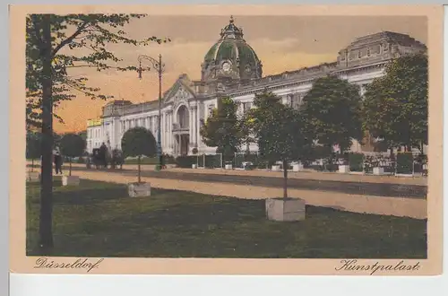 (104149) AK Düsseldorf, Kunstpalast, vor 1945