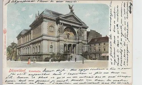 (101518) AK Düsseldorf, Kunsthalle, 1902