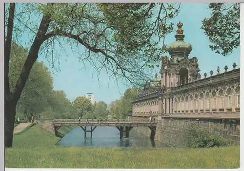 (96314) AK Dresden, Zwinger, Kronentor 1970