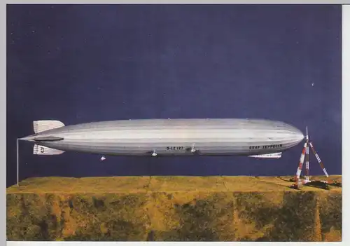 (96288) AK Dresden, Verkehrsmuseum, Zeppelin Luftschiff LZ 127, 1976