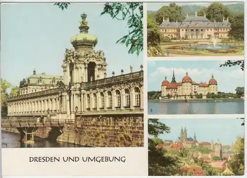 (96245) AK Dresden und Umgebung, Mehrbildkarte, 1971