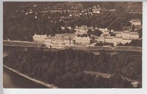 (85417) AK Schloss Pillnitz bei Dresden, Fliegeraufnahme vor 1945