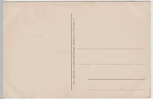 (64174) AK Dresden, Brühlsche Terrasse, Freitreppe, vor 1945