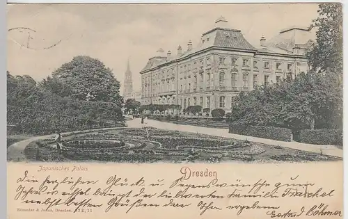 (39718) AK Dresden, Japanisches Palais 1907