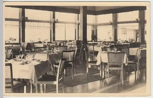 (39632) Foto AK Dresden Weißer Hirsch, HO Gaststätte Luisenhof 1954