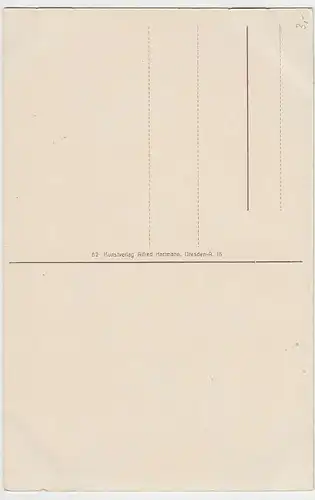 (31968) AK Dresdner Heide, Prießnitz-Fall, vor 1945