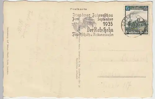(30317) Foto AK Dresden, Luisenhof, Weisser Hirsch, 1935