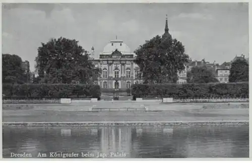 (1564) AK Dresden, Japanisches Palais, Königsufer 1939