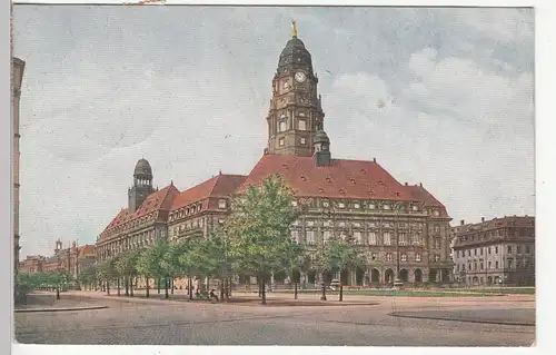 (109520) AK Dresden, Neues Rathaus 1919