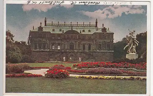 (109488) AK Dresden, Großer Garten, Palais, Skulptur, 1942