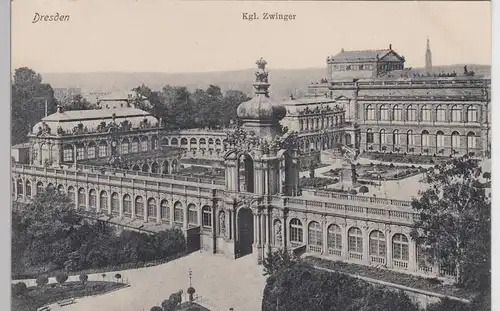 (106543) AK Dresden, Kgl. Zwinger, 1910er