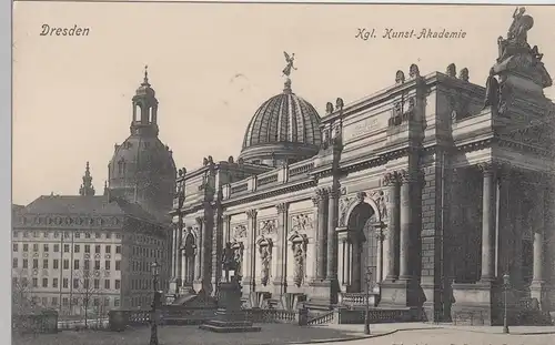 (106540) AK Dresden, Kgl. Kunst-Akademie, 1910er