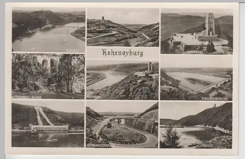 (72006) Foto AK Dortmund-Syburg, Hohensyburg, Mehrbild 1951