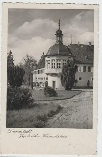 (77184) AK Darmstadt, Jagdschloss Kranichstein, um 1940