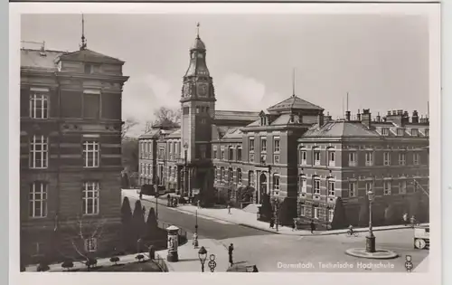 (74511) Foto AK Darmstadt, Technische Hochschule