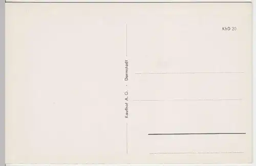 (7149) AK Darmstadt, Prinz Georg Garten, vor 1945