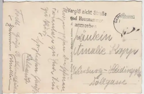 (5562) Foto AK Darmstadt, Künstlerkolonie, Russ. Kapelle 1933-45
