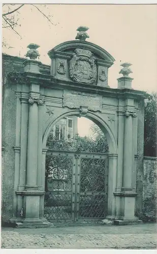 (107043) AK Darmstadt, Herrngarten, Portal, um 1906