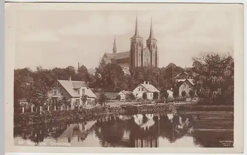 (48536) Foto AK Roskilde, Domkirke, Kathedrale