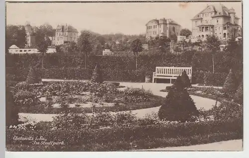 (84246) Foto AK Chemnitz, Stadtpark 1925