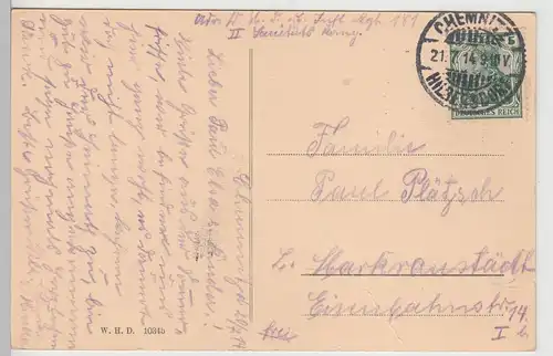 (112326) AK Chemnitz, Neues Theater, Oper 1914