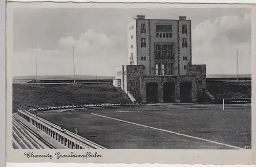 (103110) AK Chemnitz, Großkampfbahn, Feldpost 1940