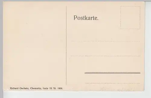 (101209) Künstler AK Chemnitz, Panorama, um 1906