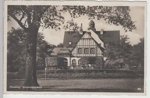 (101207) Foto AK Chemnitz, Küchwaldschänke 1930