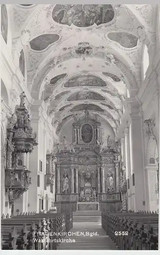 (53414) Foto AK Frauenkirchen, Wallfahrtskirche, Inneres, nach 1945