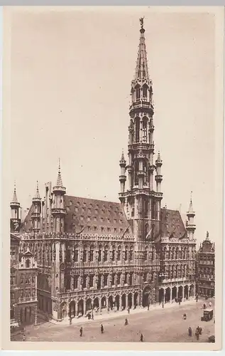 (53784) AK Bruxelles, Brüssel, Hotel de Ville, vor 1945