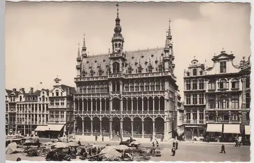 (53780) Foto AK Bruxelles, Brüssel, Grand Place Maison du Roi, nach 1945