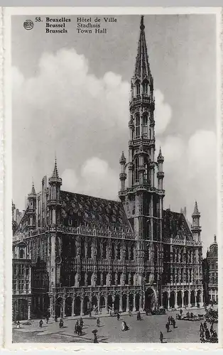 (51329) AK Brüssel, Bruxelles, Hotel de Ville