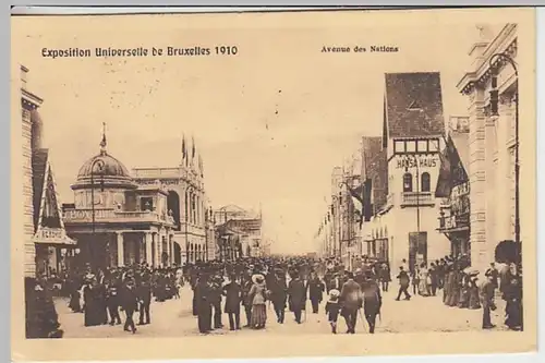 (25024) AK Bruxelles, Brüssel, Weltausstellung 1910