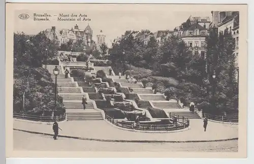 (109984) AK Brüssel, Bruxelles, Mont des Arts, ab 1910