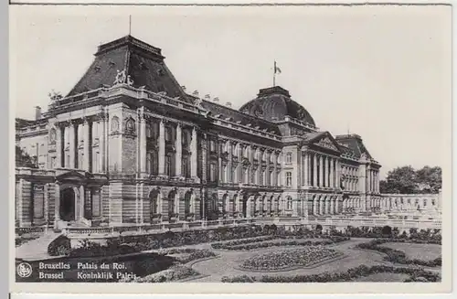 (10781) AK Brüssel, Bruxelles, Palais du Roi vor 1945