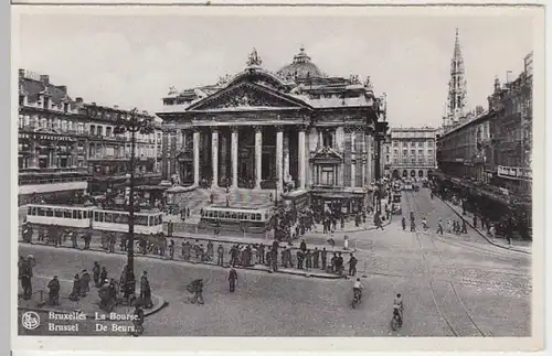 (10449) AK Brüssel, Bruxelles, De Beurs, vor 1945