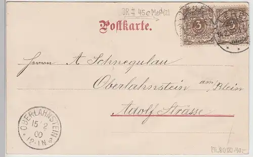 (112916) AK Gruss aus Speckenbüttel, Trinkhalle am See, 1900