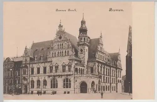 (111449) AK Bremen, Bremer Bank, bis um 1905