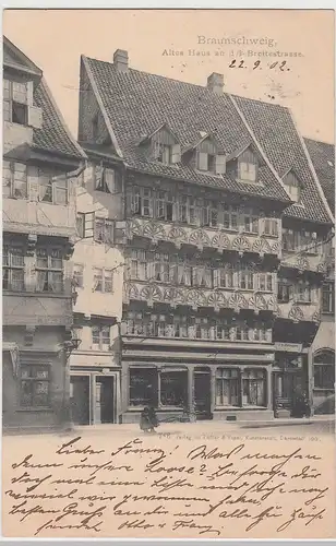 (108471) AK Braunschweig, Breite Straße 1902