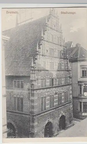 (111585) AK Bremen, Stadtwaage, vor 1945